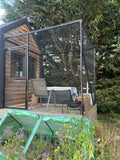Light - Duty Aluminium Square Tube (32mm x 32mm x 1.6mm) 2m long - Cat Enclosure Supplies