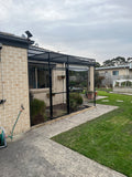 Light - Duty Aluminium Square Tube (32mm x 32mm x 1.6mm) 2m long - Cat Enclosure Supplies