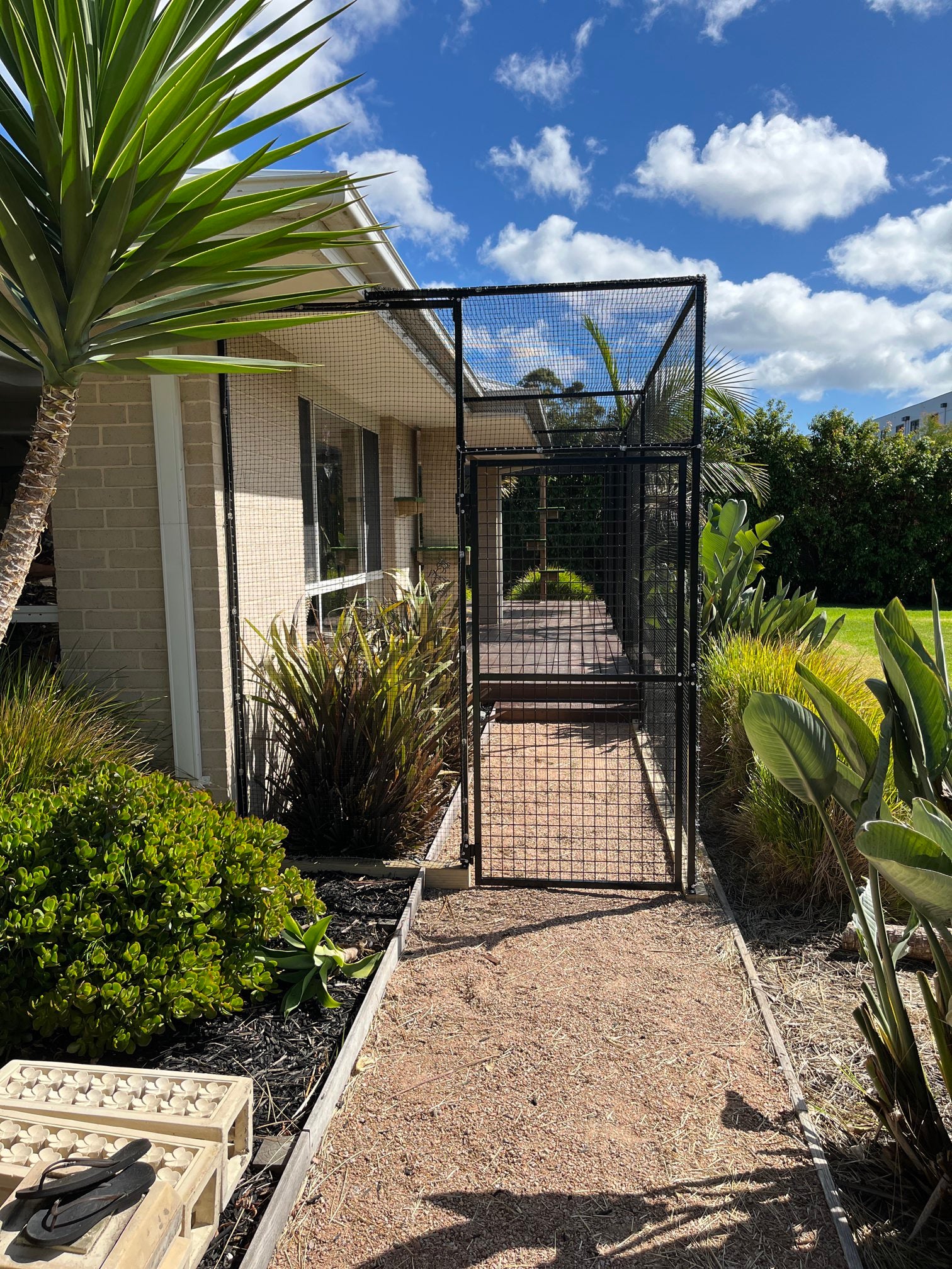 Light - Duty Aluminium Square Tube (32mm x 32mm x 1.6mm) 2m long - Cat Enclosure Supplies