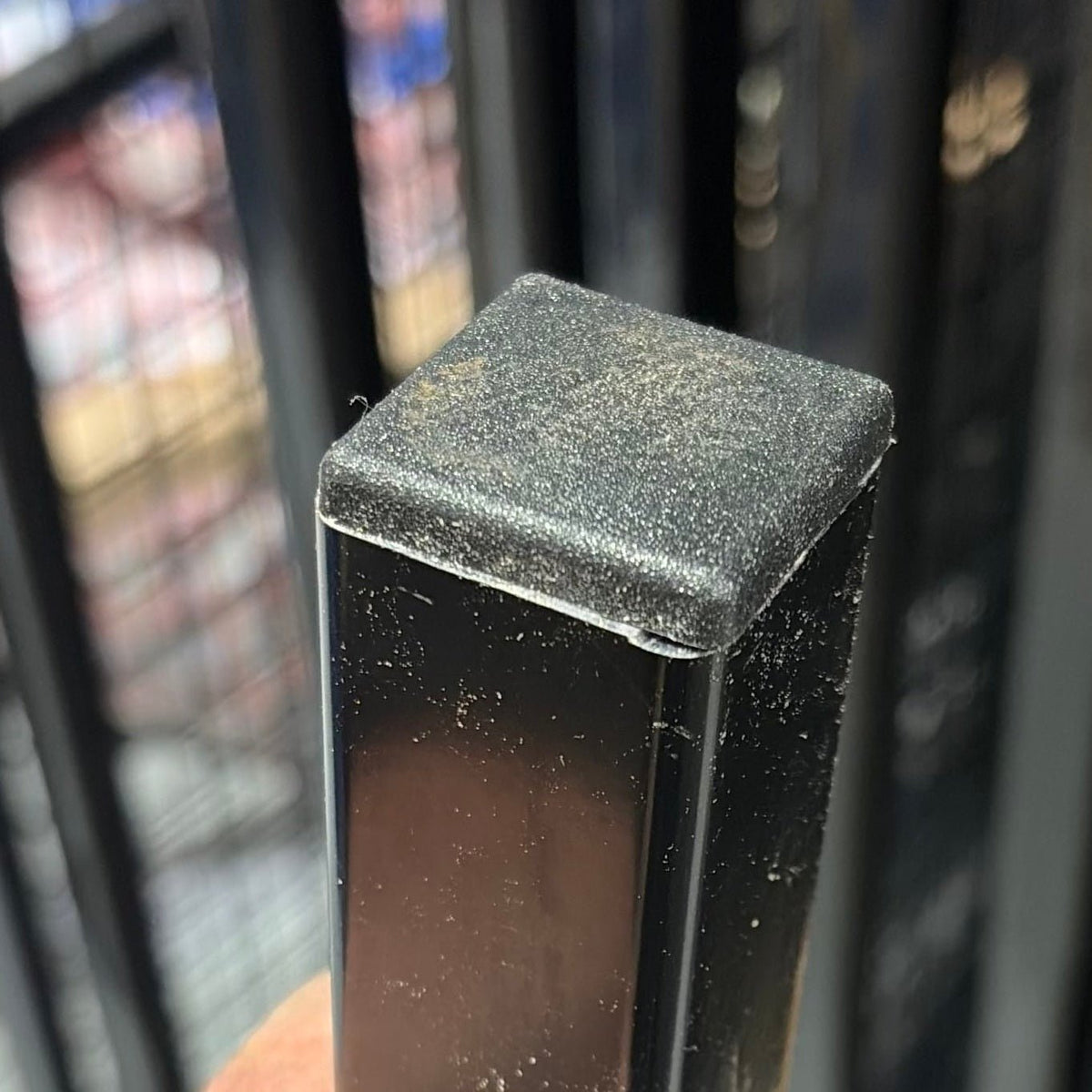 Plastic End Cap Black Suits Aluminium Tube 32mm x 32mm - Cat Enclosure Supplies